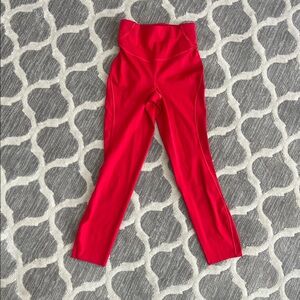 lululemon athletica Red Leggings